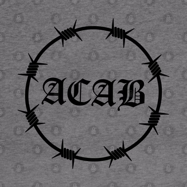 ACAB Barbed wire by Smurnov